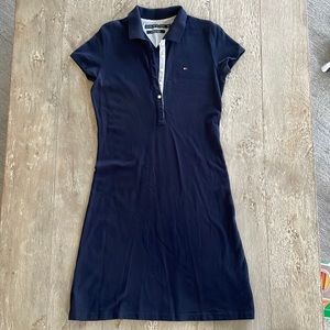 Tommy Hilfiger T Shirt Polo Mini Dress sz S Classic dress